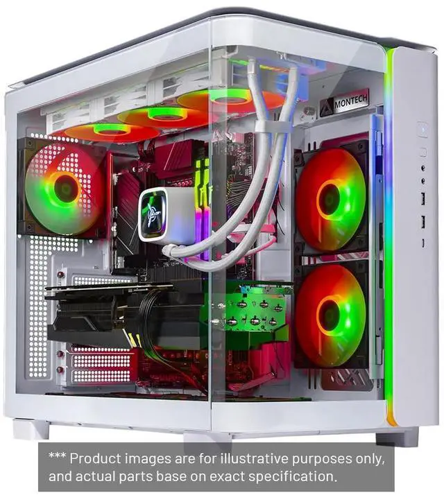 Alt view image 5 of 15 - Skytech King 95 Gaming PC Desktop, Ryzen 9 9900X3D 4.4 GHz (5.5GHz Turbo Boost), X870 Motherboard, NVIDIA RTX 5080 16GB GDDR7, 4TB Gen4 NVMe SSD, 64GB DDR5 6000, 1000W GOLD ATX 3.0, Wi-Fi, Win 11