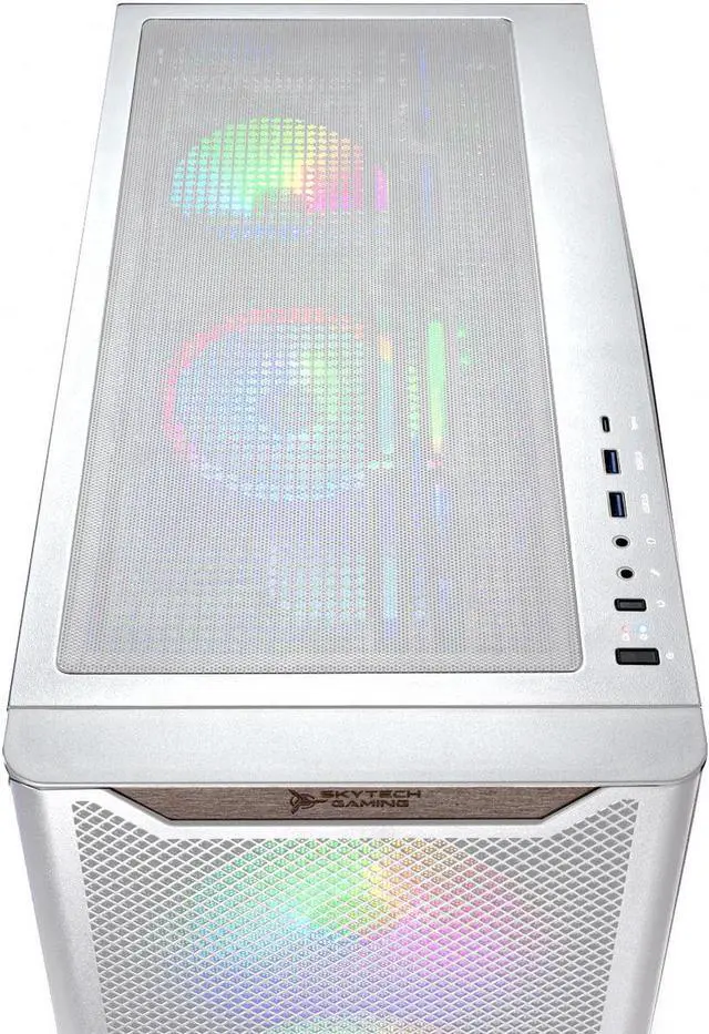 Alt view image 7 of 7 - Skytech O11 Vision Gaming PC Desktop, Intel i9 14900KF 3.2 GHz (5.6GHz Turbo), X670 Motherboard, NVIDIA RTX 5080 16GB, 2TB Gen4 NVMe SSD, 32GB DDR5 6000, 850W GOLD ATX 3, 360mm ARGB AIO, Wi-Fi, Win 11