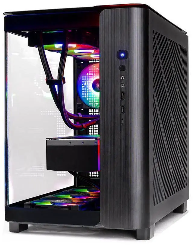 Alt view image 6 of 7 - Skytech King 95 Gaming PC Desktop, Ryzen 9 9950X3D 4.3 GHz (5.7GHz Turbo), X870 Motherboard, NVIDIA RTX 5080 16GB, 4TB Gen4 NVMe SSD, 64GB DDR5 6000 RGB, 1000W GOLD ATX 3, 360mm AIO , Wi-Fi, Win 11