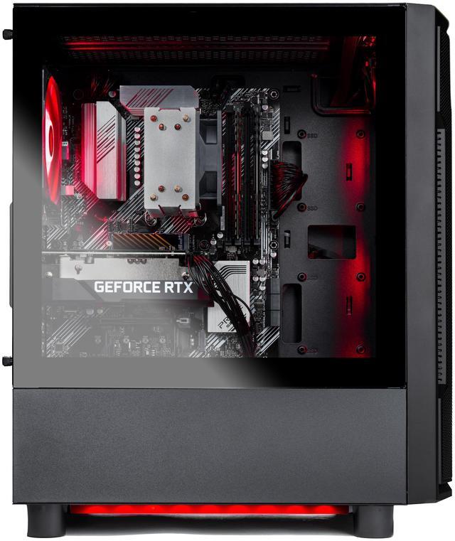 Alt view image 4 of 5 - Skytech Shadow Gaming PC Desktop, Intel i5 12400F 2.5 GHz (4.4GHz Turbo), NVIDIA RTX 4060 8GB, 1TB NVMe SSD, 16GB DDR5 RAM 6000, 650W GOLD PSU, Wi-Fi, Win 11