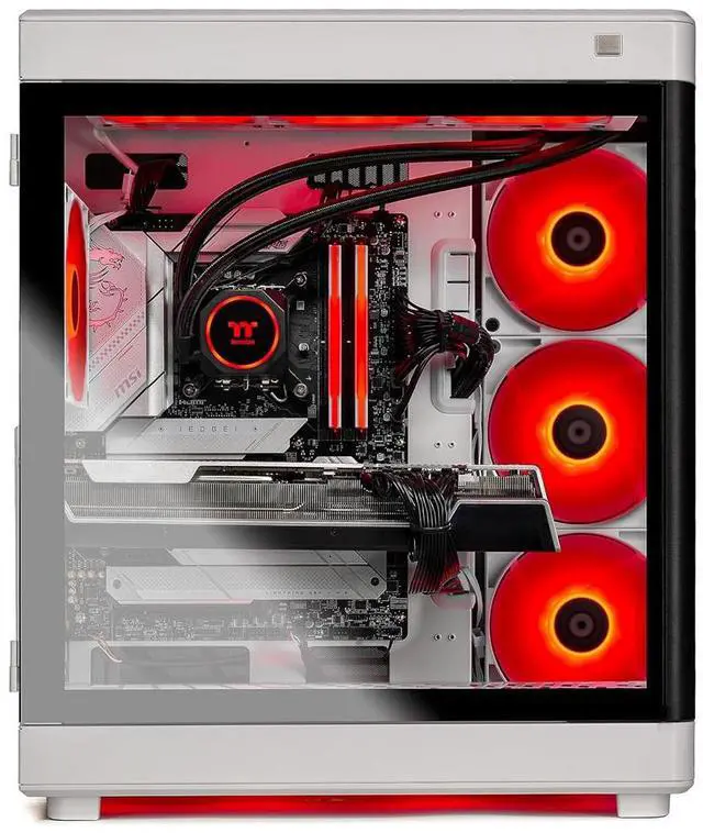 Alt view image 6 of 7 - Skytech Prism Gaming PC Desktop, Ryzen 7 7800X3D 4.2 GHz (5GHz Turbo), NVIDIA RTX 5080 16GB GDDR7, 2TB Gen4 NVMe SSD, 32GB DDR5 RAM 5600 RGB, 850W GOLD ATX 3 PSU, 360mm ARGB AIO , Wi-Fi, Win 11