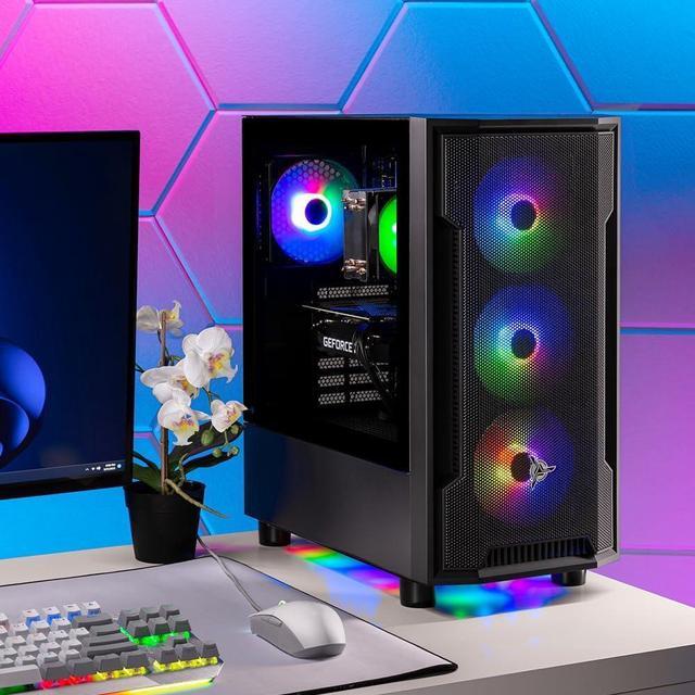 Alt view image 7 of 8 - Skytech Gaming Shadow Desktop PC, Ryzen 7 7700 3.8 GHz (5.3GHz Turbo), NVIDIA RTX 5060 Ti 16GB, 2TB Gen4 NVMe SSD, 32GB DDR5 RAM RGB, 650W GOLD PSU, Wi-Fi, Win 11