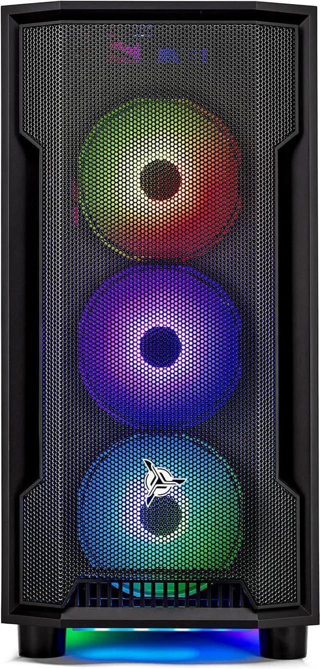 Alt view image 6 of 8 - Skytech Gaming Shadow Desktop PC, Ryzen 7 7700 3.8 GHz (5.3GHz Turbo), NVIDIA RTX 5060 Ti 16GB, 2TB Gen4 NVMe SSD, 32GB DDR5 RAM RGB, 650W GOLD PSU, Wi-Fi, Win 11