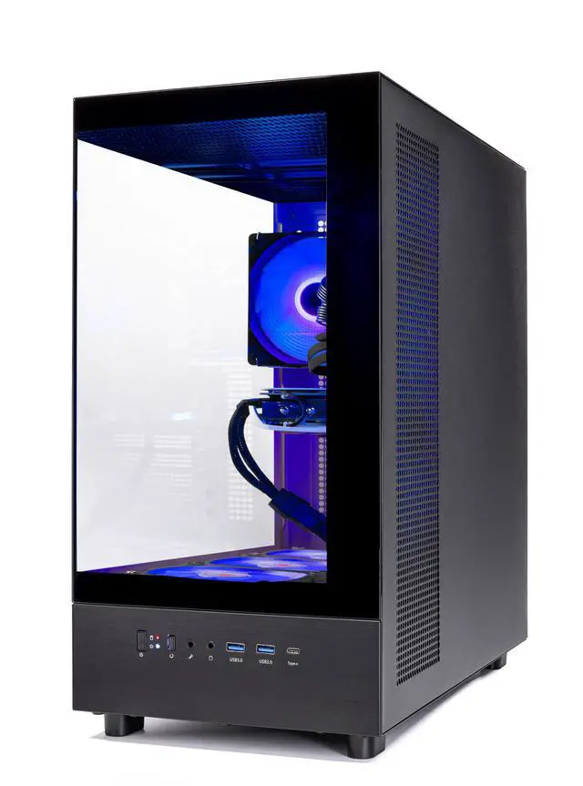 Alt view image 7 of 7 - Skytech Azure Gaming PC Desktop, Ryzen 7 7800X3D 4.2 GHz (5GHz Turbo), AMD RX 9070 XT 16GB, 2TB Gen4 NVMe SSD, 32GB DDR5 RAM 6000 RGB, 850W GOLD ATX 3 PSU, 360mm ARGB AIO , Wi-Fi, Win 11,Montech XR