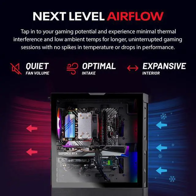 Alt view image 5 of 7 - Skytech Blaze4 Mini Gaming PC Desktop, Ryzen 7 7700 3.8 GHz (5.3GHz Turbo), NVIDIA RTX 5060 Ti 16GB, 1TB Gen4 NVMe SSD, 32GB DDR5 RAM 5200 RGB, 650W GOLD PSU, Wi-Fi, Win 11