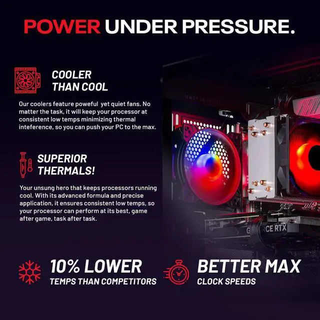 Alt view image 4 of 7 - Skytech Blaze4 Mini Gaming PC Desktop, Ryzen 7 7700 3.8 GHz (5.3GHz Turbo), NVIDIA RTX 5060 Ti 16GB, 1TB Gen4 NVMe SSD, 32GB DDR5 RAM 5200 RGB, 650W GOLD PSU, Wi-Fi, Win 11