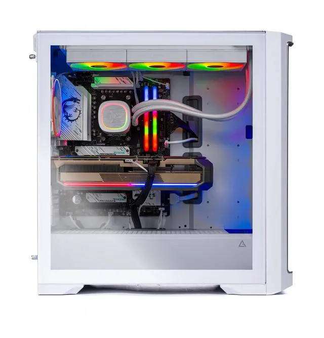 Alt view image 4 of 7 - Skytech Legacy Gaming PC Desktop, Ryzen 7 7800X3D 4.2 GHz (5GHz Turbo), X670 MB,NVIDIA RTX 5070 Ti 16GB GDDR7, 2TB Gen4 NVMe SSD, 32GB DDR5 RAM 6000, 850W GOLD ATX 3, 360mm ARGB AIO , Wi-Fi, Win 11