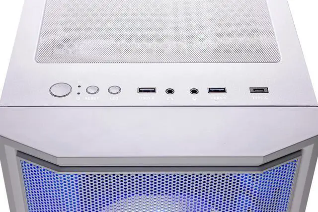 Alt view image 6 of 7 - Skytech Archangel Gaming PC Desktop, Intel i3 12100F 3.3 GHz (4.3GHz Turbo), NVIDIA RTX 3050 6GB, 1TB NVMe SSD, 16GB DDR5 RAM 5200, 650W GOLD PSU, Wi-Fi, Win 11