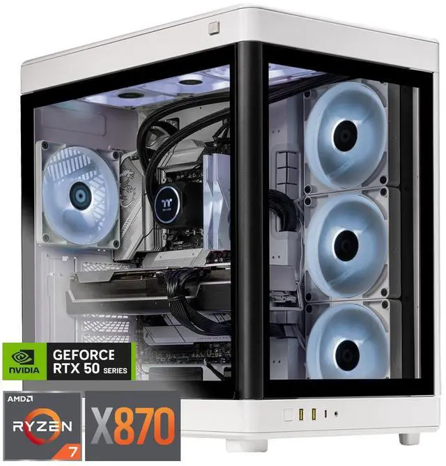 Skytech Prism Gaming PC Desktop, Ryzen 7 9800X3D 4.7 GHz (5.2 GHz