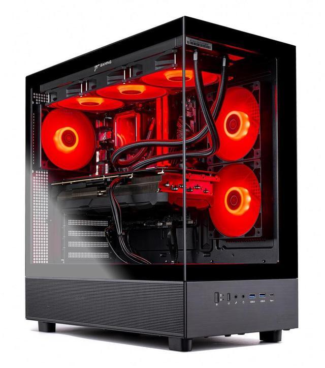 【新品未開封】EVERGREEN LELAND STUDIO iBUYPOWER Prebuilt Gaming PC - Trace 7 Mesh, AMD Ryzen 7