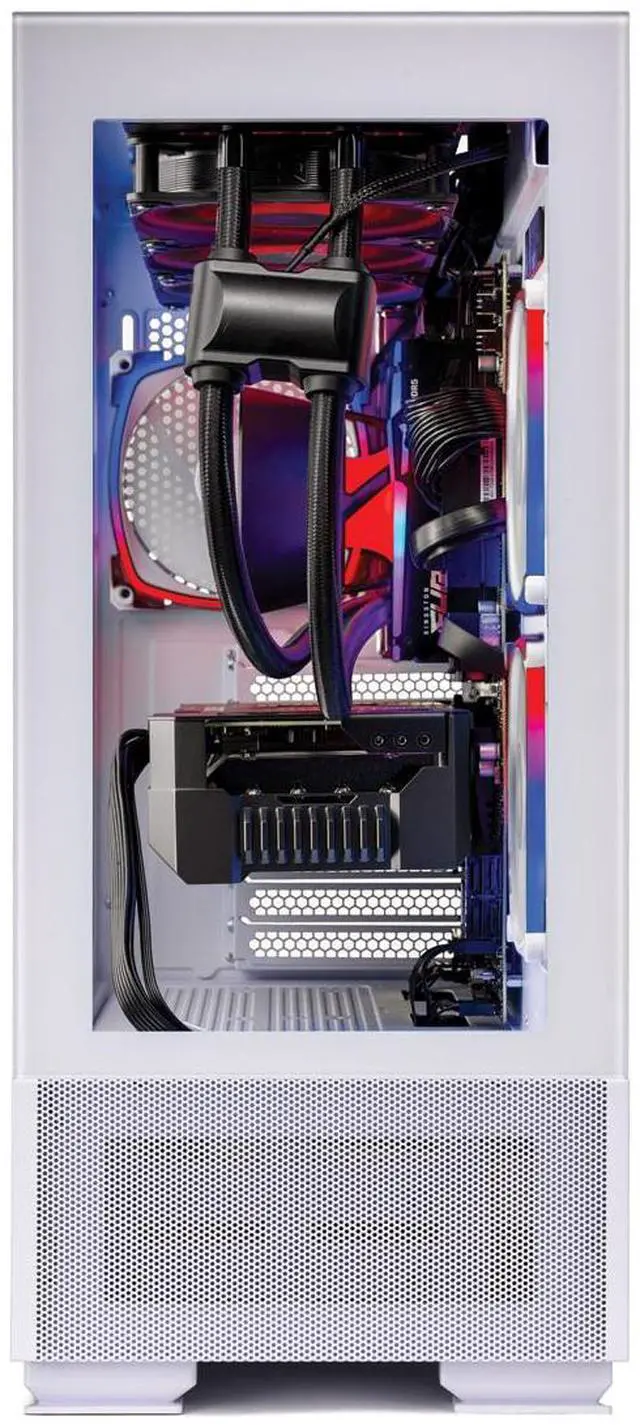 Alt view image 7 of 7 - Skytech Azure Gaming PC Desktop, Intel i7 14700F 2.1 GHz (5.3GHz Turbo), NVIDIA RTX 5070 Ti 16GB, 2TB Gen5 NVMe SSD, 64GB DDR5 RAM 5600 RGB, 850W GOLD ATX 3 PSU, 360mm ARGB AIO , Wi-Fi, Win 11