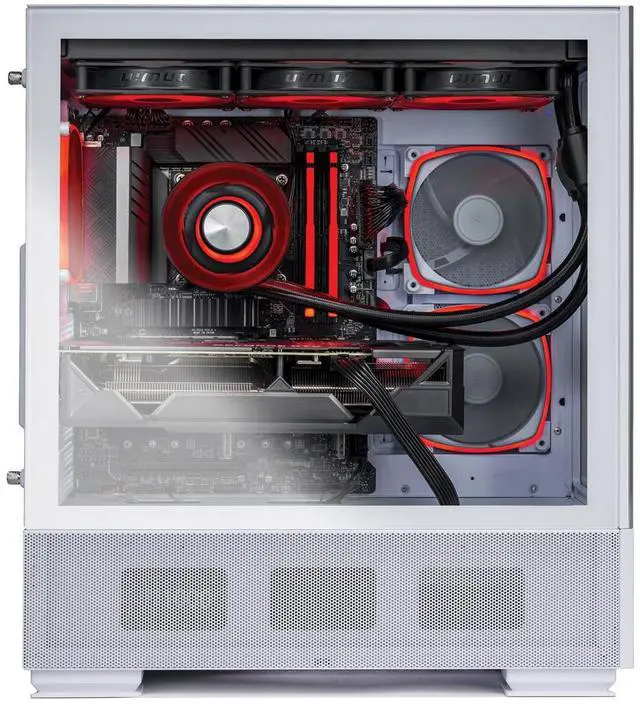 Alt view image 6 of 7 - Skytech Azure Gaming PC Desktop, Intel i7 14700F 2.1 GHz (5.3GHz Turbo), NVIDIA RTX 5070 Ti 16GB, 2TB Gen5 NVMe SSD, 64GB DDR5 RAM 5600 RGB, 850W GOLD ATX 3 PSU, 360mm ARGB AIO , Wi-Fi, Win 11