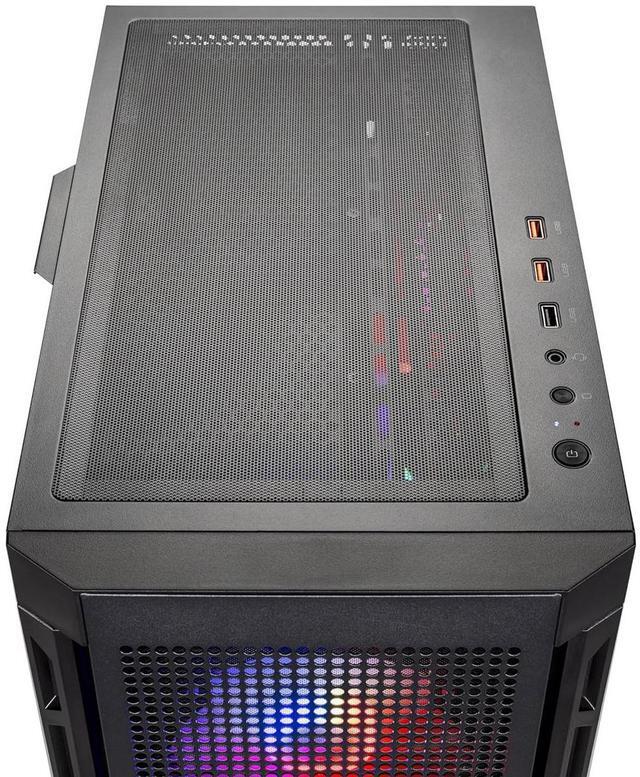 Alt view image 7 of 7 - Skytech Gaming Blaze4 Mini Desktop PC, Ryzen 7 7700 3.8 GHz (5.3GHz Turbo), AMD RX 9060 XT, 1TB NVMe SSD, 32GB DDR5 RAM RGB, 650W GOLD PSU, Wi-Fi, Win 11
