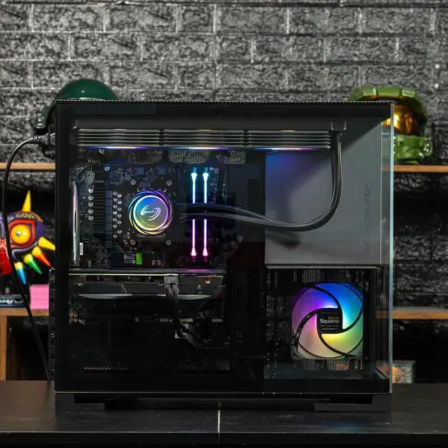 Alt view image 7 of 7 - Skytech Gaming  Desktop PC, Ryzen 7 9700X 3.8 GHz (5.5GHz Turbo), NVIDIA RTX 4070 Super 12GB, 1TB NVMe SSD, 32GB DDR5 RAM 6000 RGB, 850W GOLD PSU, 360mm ARGB AIO , Wi-Fi, Win 11