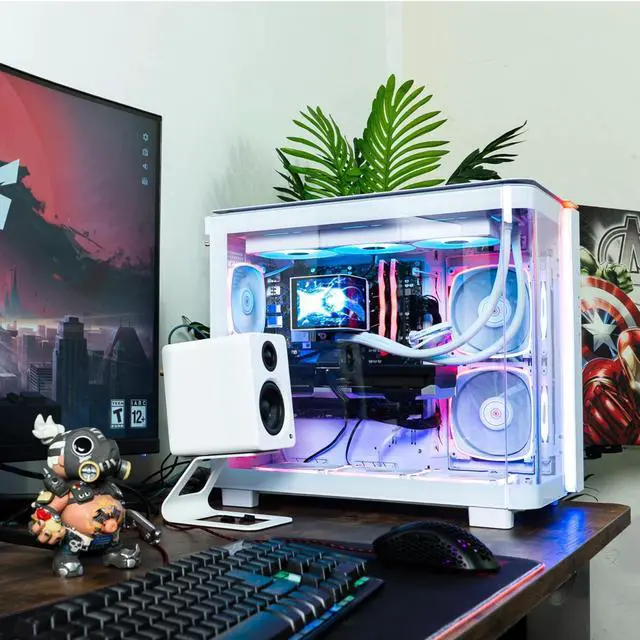 Alt view image 5 of 7 - Skytech X TryX King 95 Desktop PC, Ryzen 7 9800X3D 4.7 GHz (5.2 GHz Turbo), TryX Panorama 360mm ARGB AIO,NVIDIA RTX 5080 16GB, 2TB Gen4 NVMe SSD, 32GB DDR5 6000 RGB, 850W GOLD ATX 3 PSU, Wi-Fi, Win 11