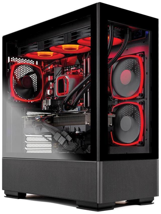 Alt view image 5 of 7 - Skytech Azure Gaming PC Desktop, Ryzen 7 7800X3D 4.2 GHz (5GHz Turbo), NVIDIA RTX 5070 12GB GDDR7, 2TB Gen4 NVMe SSD, 32GB DDR5 RAM RGB, 750W GOLD PSU, 360mm ARGB AIO , Wi-Fi, Win 11