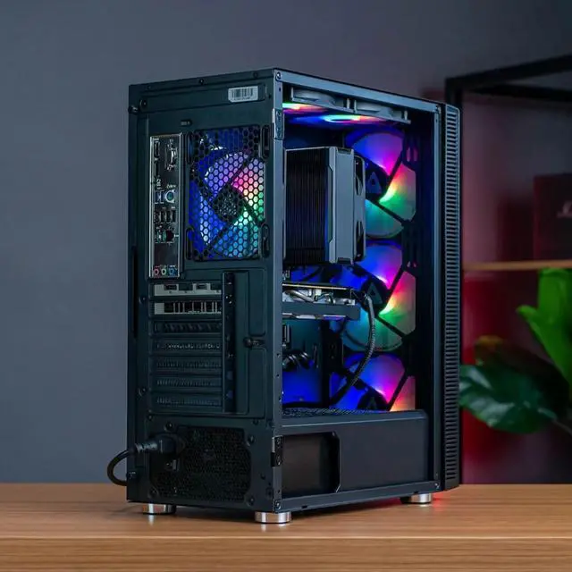 Alt view image 7 of 7 - Skytech Gaming Storm Desktop PC, Ryzen 7 7700 3.8 GHz (5.3GHz), NVIDIA RTX 5060 Ti 8GB, 1TB NVMe SSD, 32GB DDR4 RAM 3200, 650W GOLD PSU, Wi-Fi, Win 11