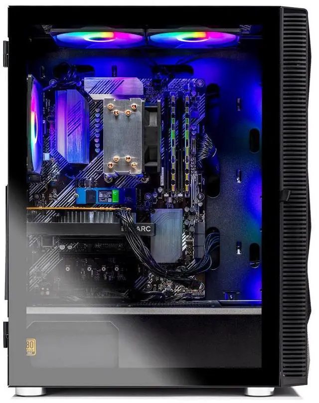 Alt view image 2 of 7 - Skytech Gaming Storm Desktop PC, Ryzen 7 7700 3.8 GHz (5.3GHz), NVIDIA RTX 5060 Ti 8GB, 1TB NVMe SSD, 32GB DDR4 RAM 3200, 650W GOLD PSU, Wi-Fi, Win 11
