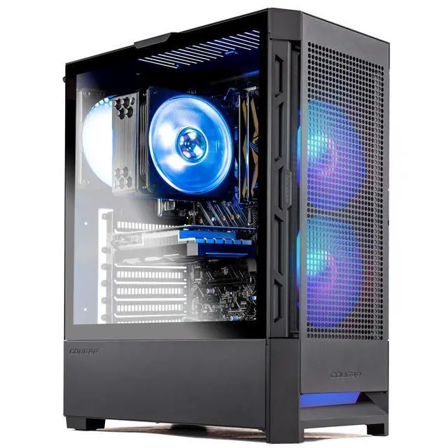 Alt view image 3 of 7 - Skytech Gaming Blaze4 Mini Desktop PC, Ryzen 7 7700 3.8 GHz (5.3GHz), NVIDIA RTX 5070 12GB, 1TB Gen4 NVMe SSD, 32GB DDR5 RAM 5200 RGB, 650W GOLD PSU, Wi-Fi, Win 11