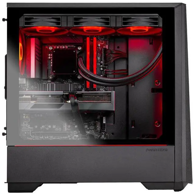 Alt view image 4 of 7 - Skytech Gaming Eclipse Lite Desktop PC, Ryzen 7 7800X3D 4.2 GHz (5GHz), AMD RX 9070XT 16GB, 2TB Gen4 NVMe SSD, 32GB DDR5 RAM 6000 RGB, 850W GOLD ATX 3 PSU, 360mm ARGB AIO, Wi-Fi, Win 11