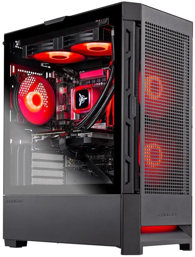 Alt view image 3 of 6 - Skytech Gaming Blaze4 Mini Desktop PC, Ryzen 7 7800X3D 4.2 GHz (5GHz), AMD RX 9070XT 16GB, 2TB Gen4 NVMe SSD, 32GB DDR5 RAM 6000 RGB, 850W GOLD ATX 3 PSU, 240mm ARGB AIO, Wi-Fi, Win 11