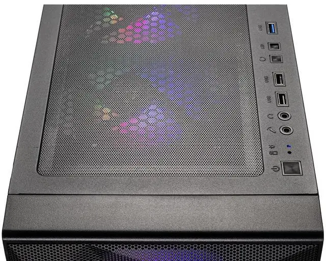Alt view image 4 of 5 - Skytech Gaming Storm Desktop PC, Ryzen 7 7800X3D 4.2 GHz (5GHz), AMD RX 9070XT 16GB, 2TB Gen4 NVMe SSD, 32GB DDR5 RAM 6000 RGB, 850W GOLD ATX 3 PSU, 360mm ARGB AIO, Wi-Fi, Win 11