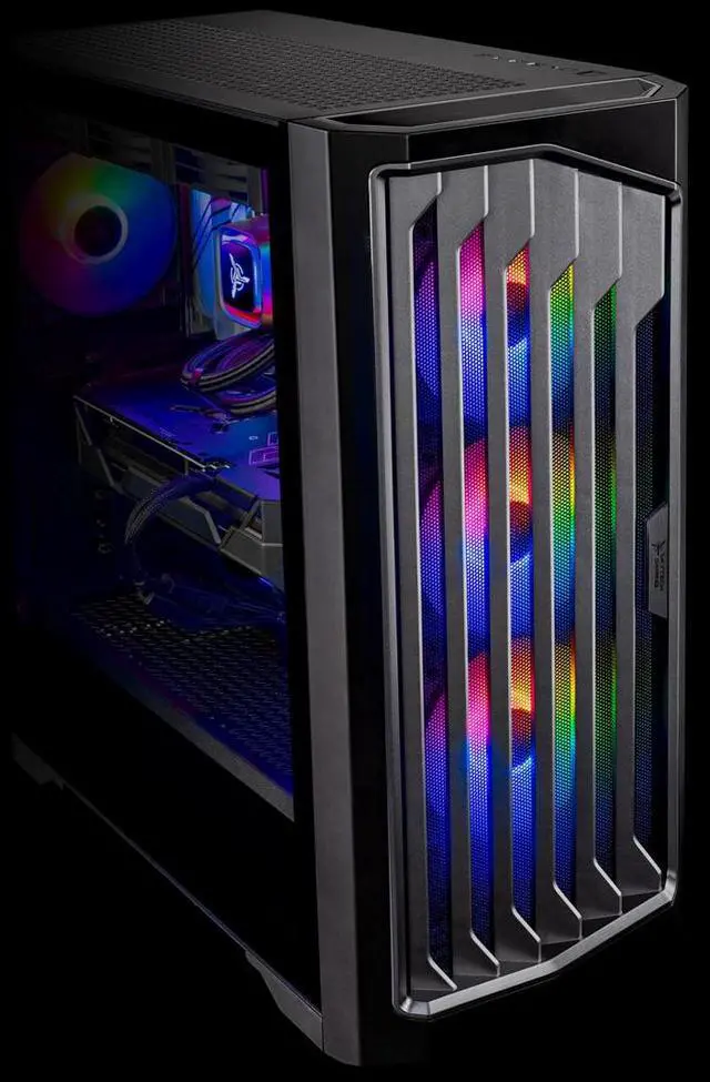 Alt view image 6 of 6 - Skytech Legacy Gaming PC Desktop, Ryzen 9 9950X3D 4.3 GHz (5.7GHz Turbo), X870 Motherboard,NVIDIA RTX 5090 32GB GDDR7, 64GB DDR5 6000 RGB,  1200W GOLD ATX 3.0, 2TB Gen 5,420mm AIO, Wi-Fi, Win 11 Home