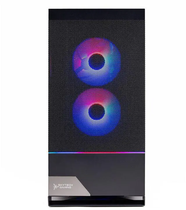 Alt view image 4 of 5 - Skytech Gaming Nebula 2 Desktop PC, Ryzen 5 7600 3.8 GHz (5.1GHz Turbo), NVIDIA RTX 5060, 1TB NVMe SSD, 16GB DDR5 RAM 6000, 650W GOLD PSU, Wi-Fi, Win 11