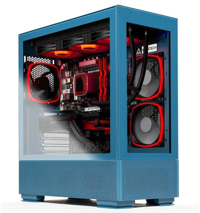 Alt view image 3 of 7 - Skytech Gaming Azure Gaming PC, Intel Ultra 7 265K 5.4GHz, NVIDIA RTX 5080 16GB, 2TB Gen4 NVMe SSD, 32GB DDR5 RAM 6000, 850W GOLD ATX 3 PSU, 360 ARGB AIO , Wi-Fi, Win 11, Desktop