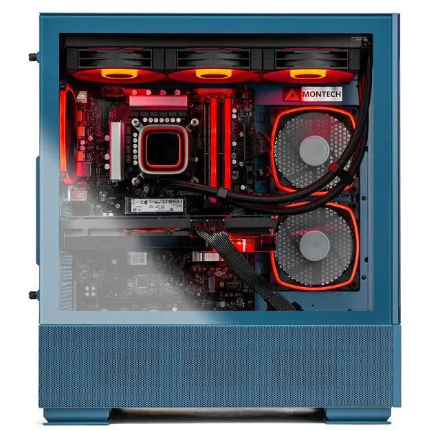 Alt view image 5 of 7 - Skytech Gaming Azure Gaming PC, Intel Ultra 7 265K 5.4GHz, NVIDIA RTX 5080 16GB, 2TB Gen4 NVMe SSD, 32GB DDR5 RAM 6000, 850W GOLD ATX 3 PSU, 360 ARGB AIO , Wi-Fi, Win 11, Desktop
