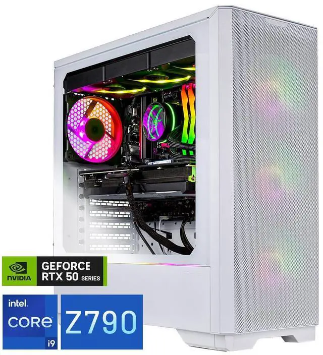Main image of Skytech Eclipse Lite Gaming PC, Intel i9 14900KF 3.2GHz, NVIDIA RTX 5070 12GB, Z790 Motherboard, 2TB Gen4 NVMe SSD, 32GB DDR5 RAM 6000, 850W GOLD ATX 3 PSU, 360 ARGB AIO , Wi-Fi, Win 11,Phantek G360A