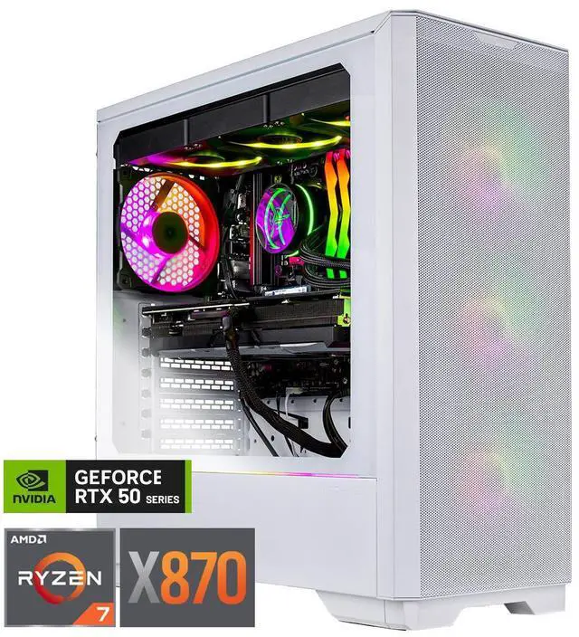 Main image of Skytech Eclipse Lite Gaming PC, AMD Ryzen 7 9800X3D 4.7GHz, NVIDIA RTX 5080 16GB, X870 Motherboard, 2TB Gen4 NVMe SSD, 32GB DDR5 6000, 850W GOLD ATX 3 PSU, 360 ARGB AIO , Wi-Fi, Win 11,Phantek G360A