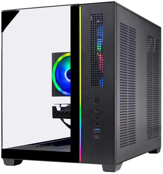 Alt view image 5 of 5 - Skytech Gaming Crystal Desktop PC, Ryzen 5 7600 3.8 GHz (5.1GHz Turbo), NVIDIA RTX 5060, 1TB NVMe SSD, 32GB DDR5 RAM 6000, 650W GOLD PSU, Wi-Fi, Win 11