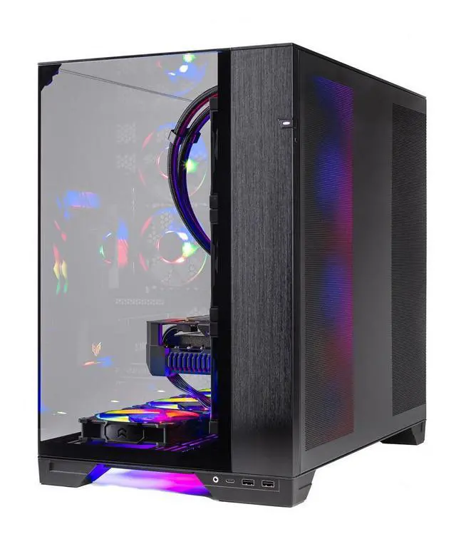 Alt view image 7 of 7 - Skytech O11 Vision Gaming PC Desktop, Ryzen 7 7800X3D 4.2 GHz (5GHz Turbo), AMD RX 9070 XT 16GB, 1TB Gen4 NVMe SSD, 32GB DDR5 RAM 6000 RGB, 850W GOLD PSU, 360mm ARGB AIO , Wi-Fi, Win 11