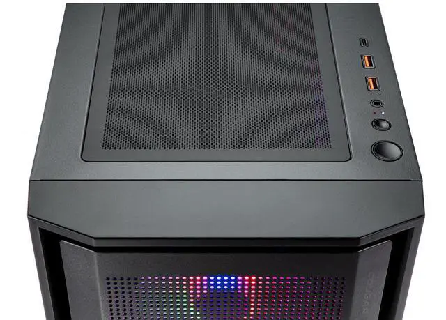 Alt view image 6 of 7 - Skytech Rampage Gaming PC Desktop, Ryzen 7 7700X 4.5 GHz (5.4GHz Turbo), NVIDIA RTX 5070 Ti 16GB GDDR7, 1TB Gen4 SSD, 32GB DDR5 6000, 850W GOLD ATX 3.0 PSU, 360mm AIO , Wi-Fi, Win 11 Home