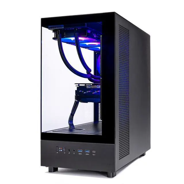 Alt view image 5 of 7 - Skytech Gaming Azure 3 Gaming PC, AMD Ryzen 7 7700X 4.5GHz, AMD RX 9070 16GB, 2TB Gen4 NVMe SSD, 32GB DDR5 RAM 6000, 850W GOLD ATX 3 PSU, 360 ARGB AIO , Wi-Fi, Win 11, Desktop