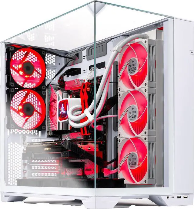 Alt view image 3 of 7 - Skytech Gaming O11 Vision Gaming PC, AMD Ryzen 7 9800X3D 4.7GHz, NVIDIA RTX 5090 32GB, X870 Board, 4TB Gen4 NVMe SSD, 64GB DDR5 RAM 6000, 1000W GOLD ATX 3 PSU, 360 ARGB AIO , Wi-Fi, Win 11, Desktop