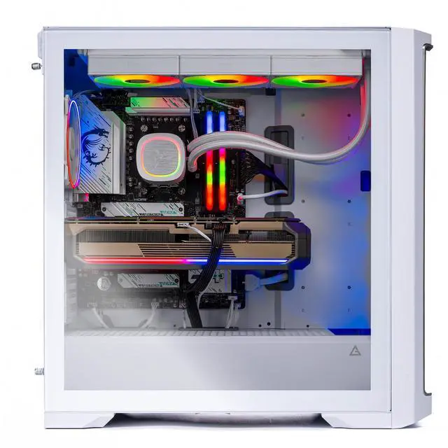 Alt view image 4 of 6 - Skytech Gaming Legacy 4 Gaming PC, AMD Ryzen 7 9800X3D 4.7GHz, NVIDIA RTX 5070 Ti 16GB, X670 Board, 2TB Gen4 NVMe SSD, 850W GOLD ATX 3 PSU, 360 ARGB AIO, Wi-Fi, Win 11, Desktop