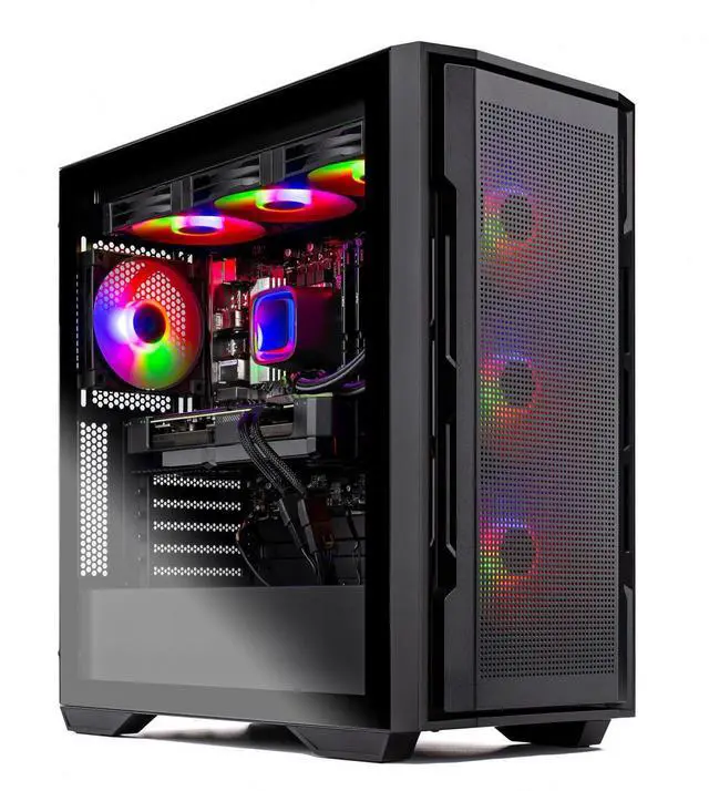 Skytech Gaming Rampage Gaming PC, AMD Ryzen 7 7700X 4.5GHz, AMD RX