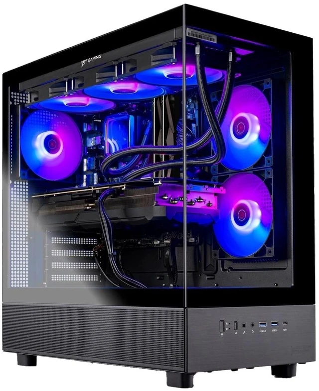 Skytech Gaming Azure 3 Gaming PC, AMD Ryzen 7 7700X 4.5GHz, NVIDIA