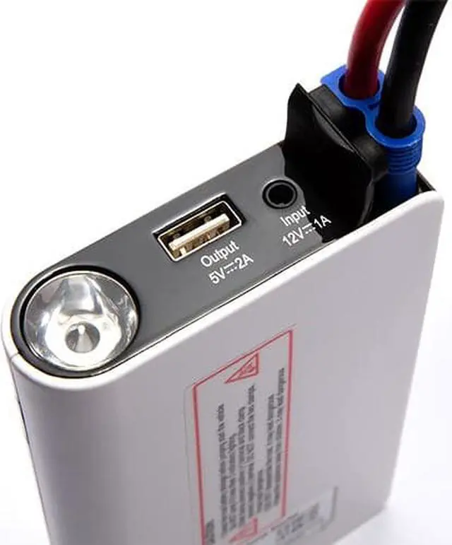 Alt view image 5 of 6 - 400A 12V Car Jump Starter Portable USB Power Bank Battery Booster Clamp