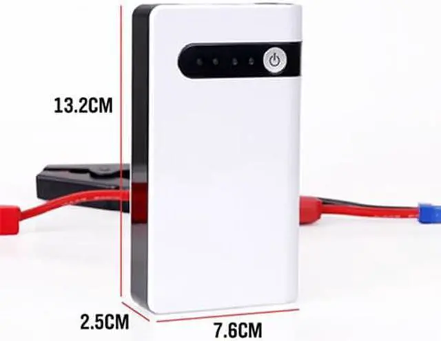 Alt view image 3 of 6 - 400A 12V Car Jump Starter Portable USB Power Bank Battery Booster Clamp
