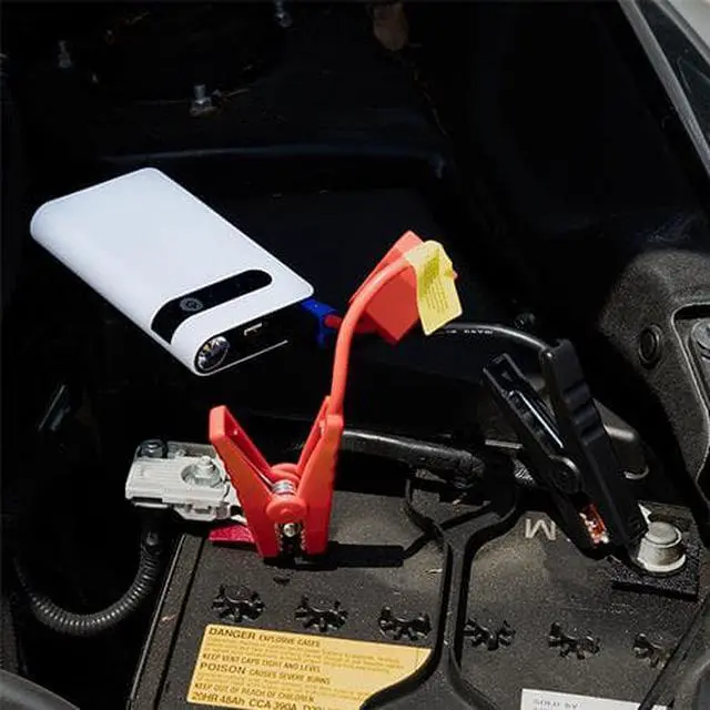 Alt view image 4 of 6 - 400A 12V Car Jump Starter Portable USB Power Bank Battery Booster Clamp