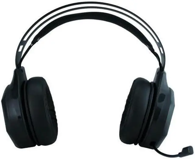 Alt view image 2 of 5 - Bluetooth Wireless Gaming Headset - Lightweight over-ear headphones, built-in mics, 15h battery, compatible with PC, Playstation, Xbox, Nintendo Switch, Mobile - Black