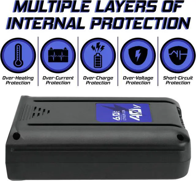 Alt view image 5 of 7 - Banshee Replacement for Kobalt 40V Battery MAX 6000mAh KB-540-06 KB440-06 KB240-06 KB2540C-06 KB640-03 Cordless Power Tool Battery