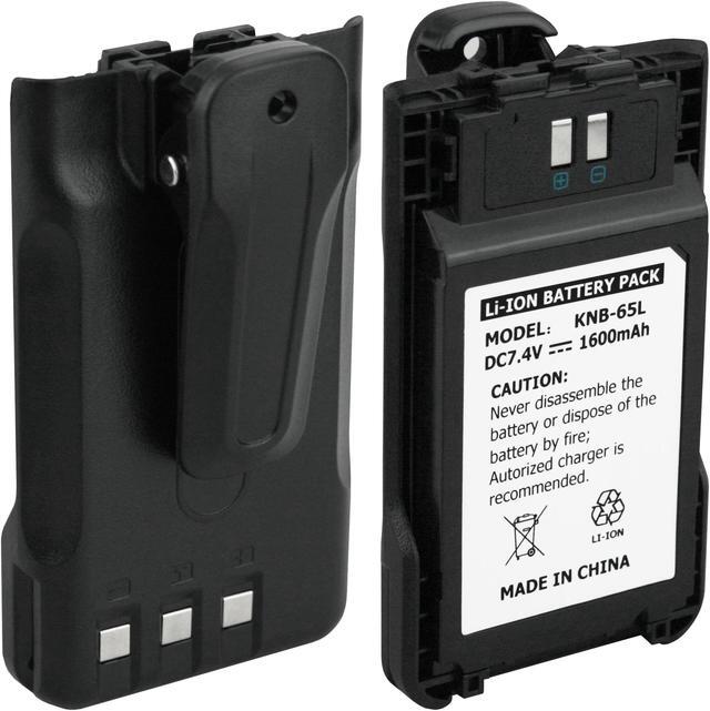 Main image of 2x Li-ion Battery KNB-65L for TK-2200 TK-2207 TK-2212 TK-2300 TK-2302 Radio