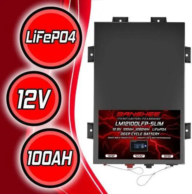 Alt view image 3 of 7 - Powerful 12V 100Ah Battery for Running 110V Appliances on the Go