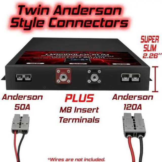 Alt view image 5 of 7 - Powerful 12V 100Ah Battery for Running 110V Appliances on the Go