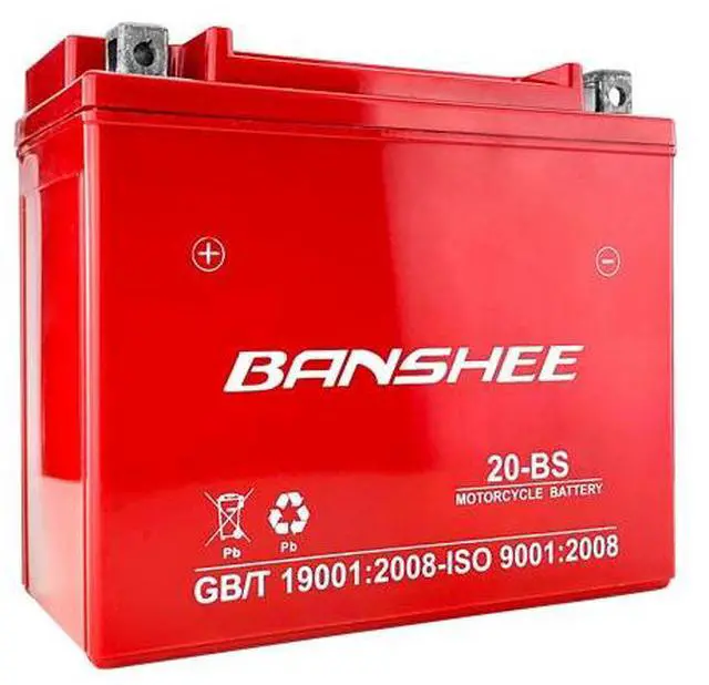 Main image of Banshee Replacement YTX20-BS Motorcycle Battery for Harley Davidson Motorcycle Battery with a 4 Year Warranty