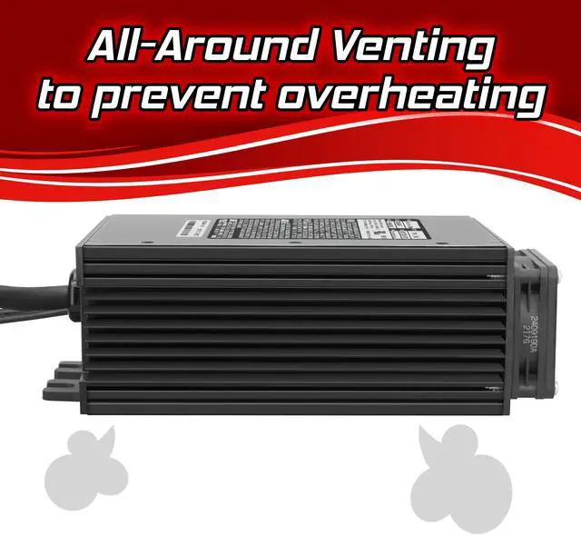 Alt view image 6 of 7 - Banshee Replaces Hyster W45ZHD HY 4629451 Charger, 24 Volt 20 Amp
